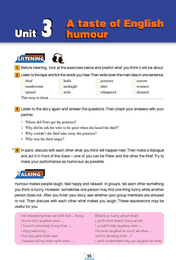 Unit 3��A taste of English humour_81