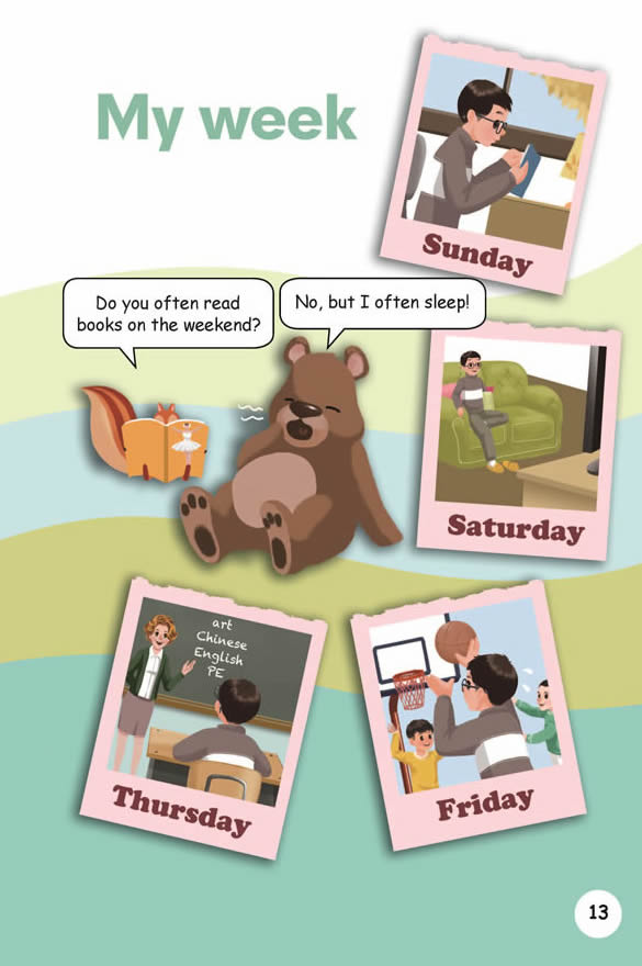 Unit 2��My week_22