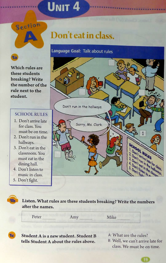 4 Don��t eatin class._41